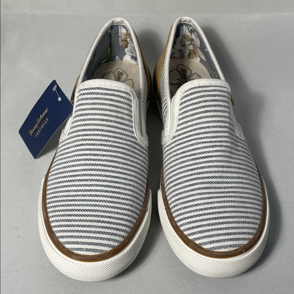 Tommy Bahama Striped Slip-On Loafers